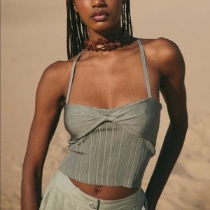 Cult gaia rib knit set